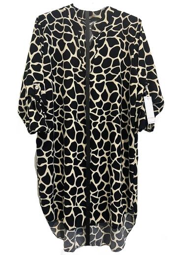 CAMICIA MAXI DONNA ANIMALIER FIORENZA AMADORI 9057 - CIAM Centro Ingrosso Abbigliamento