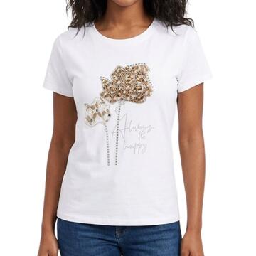 T-SHIRT DONNA MANICA CORTA FLORA 99057