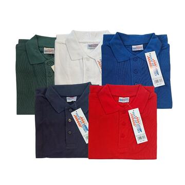 МУЖСКАЯ БАЗОВАЯ РУБАШКА ПОЛО AMERICAN JEANS 8049 - CIAM Centro Ingrosso Abbigliamento