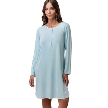 ANDRA 9984 BAMBOO VISCOSE SERAFINO NIGHTGOWN - CIAM Centro Ingrosso Abbigliamento