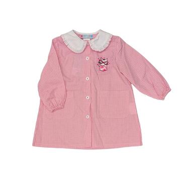 GREMBIULE ASILO BAMBINA ANDY&GI&ograve; 90322 RICAMO GATTINO - CIAM Centro Ingrosso Abbigliamento