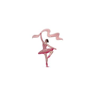 GREMBIULE SCUOLA BAMBINA ANDY&GI&ograve; 90316 RICAMO BALLERINA