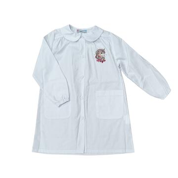 GREMBIULE SCUOLA BAMBINA ANDY&GI&ograve; 90326 RICAMO UNICORNO