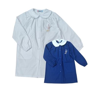 GREMBIULE SCUOLA BAMBINA 90280 RICAMO BALLERINA - CIAM Centro Ingrosso Abbigliamento