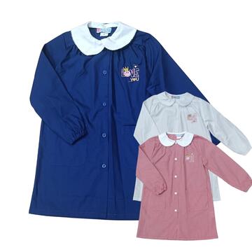 GREMBIULE SCUOLA BAMBINA 90292 RICAMO LOVE - CIAM Centro Ingrosso Abbigliamento