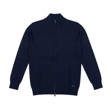 Cardigan uomo a collo alto fullzip Baci&Abbracci 460006