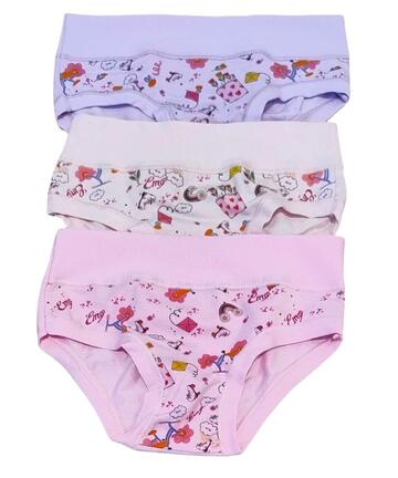 Slip bambina in cotone elasticizzato Emy B2986