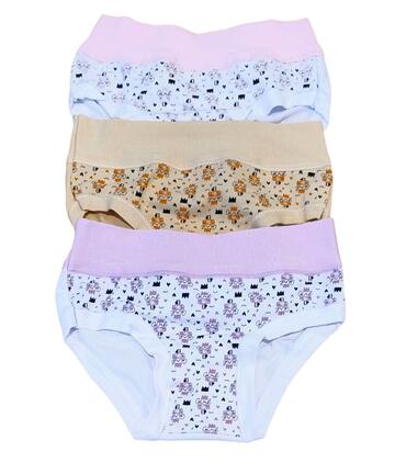 Slip da bambina in cotone elasticizzato Alvada B9710