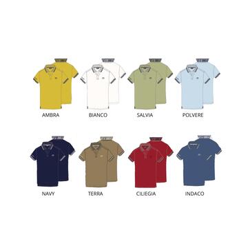POLO UOMO PIQUET DI COTONE BACI&ABBRACCI BAM 1420 - CIAM Centro Ingrosso Abbigliamento