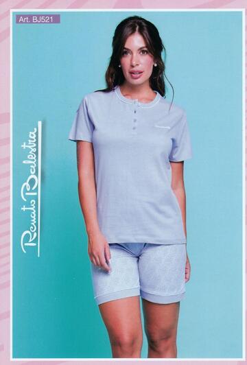 Pigiama donna corto in jersey di cotone Renato Balestra BJ521 - CIAM Centro Ingrosso Abbigliamento