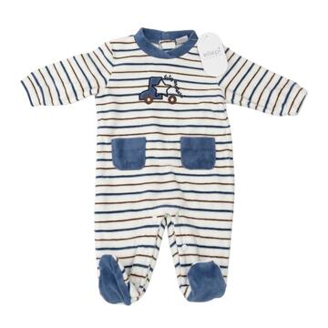 Tutina neonato in ciniglia Ellepi BQ3491&nbsp;