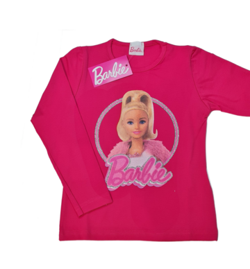 BARBIE digital print long-sleeved T-Shirt for girls 4-12 Years - CIAM Centro Ingrosso Abbigliamento
