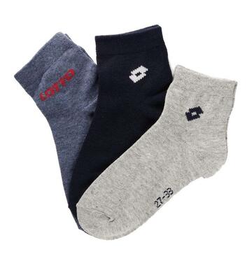 Lotto child short socks BR86 (3 PAIRS) - CIAM Centro Ingrosso Abbigliamento