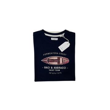 T-SHIRT UOMO STAMPATA BACI&ABBRACCI 1029