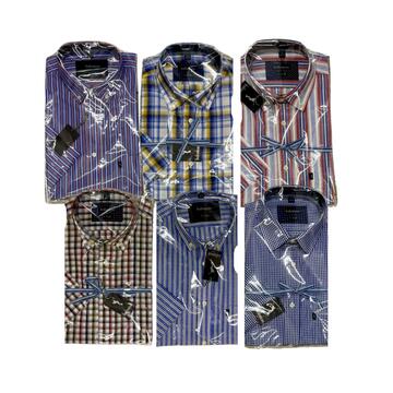 CAMICIA UOMO COTONE MANICA CORTA FANTASIA BAHAMAS G-CLUB - CIAM Centro Ingrosso Abbigliamento