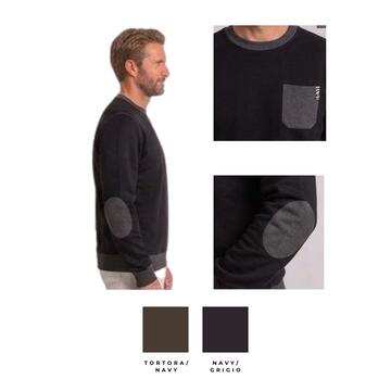 Be Mistic 11683U Men's Viscose Crew Neck Sweater - CIAM Centro Ingrosso Abbigliamento