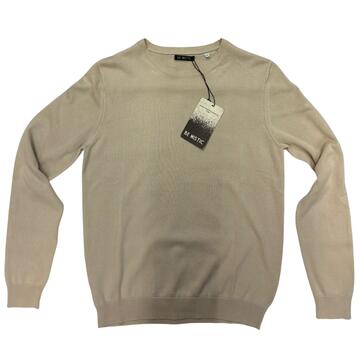 CREW NECK COTTON SWEATER MEN BE MISTIC AM001 - CIAM Centro Ingrosso Abbigliamento