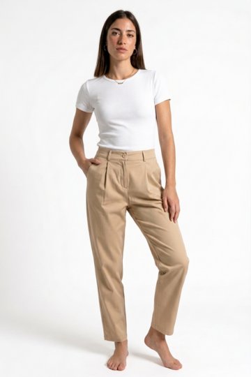 PANTALONE TELA DI COTONE FIORENZA AMADORI P3312T120&nbsp;
