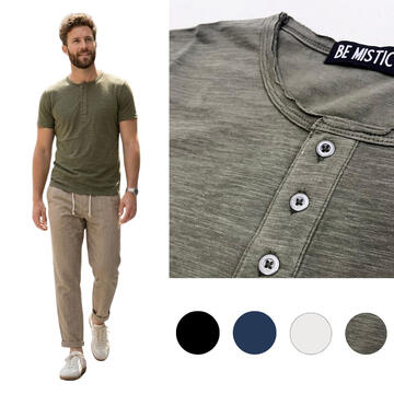 T-SHIRT BASICA UOMO BE MISTIC 10340