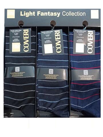Coveri Boat Line 12 long socks in stretch cotton - CIAM Centro Ingrosso Abbigliamento