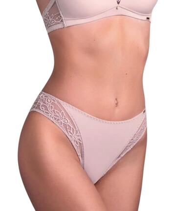 Brasiliana donna in microtulle ricamato Leilieve Liberty C5500
