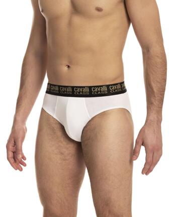 Slip uomo in cotone elasticizzato Cavalli Class QXO01D
