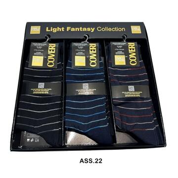 Calzino corto uomo in cotone elasticizzato Coveri Yacht Line &nbsp;Ass.21-22