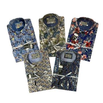 CHEMISE HOMME COTON MANCHES LONGUES GOLF FLOWER FOLLIE M-3XL - CIAM Centro Ingrosso Abbigliamento