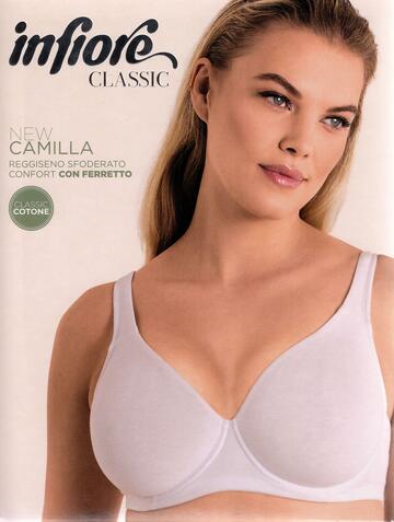 Balconcino con ferretto in cotone Cotton Touch Infiore New Camilla - CIAM Centro Ingrosso Abbigliamento
