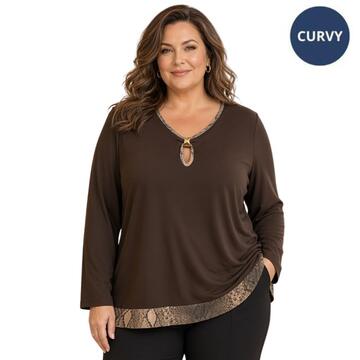 Carla Ferroni Women's Tunic Over 50361 - CIAM Centro Ingrosso Abbigliamento