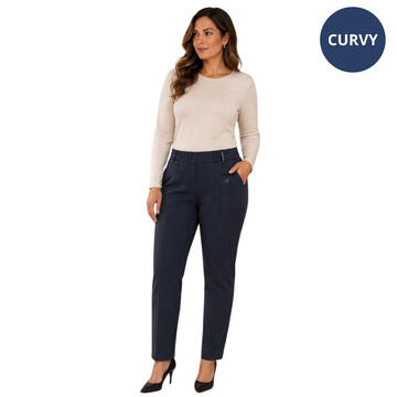 Pantalone donna curvy 70448 Carla Ferroni - CIAM Centro Ingrosso Abbigliamento