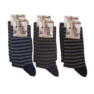Calzino lungo donna in caldo cotone Ciocca CID9959