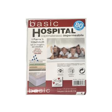 Coprimaterasso impermeabile Basic Hospital 1 piazza e mezzo Lovely Home&nbsp; - CIAM Centro Ingrosso Abbigliamento