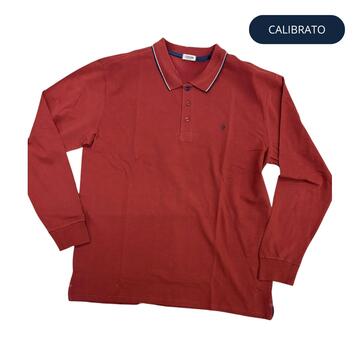 POLO UOMO OVER COTONE MANICHE LUNGHE COVERI MOVING OPL2944
