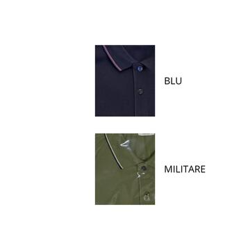 POLO UOMO COTONE PIQUET MANICA LUNGA COVERI MOVING PL2863 - CIAM Centro Ingrosso Abbigliamento