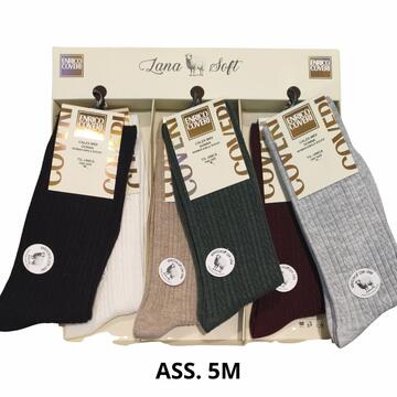 Calza midi donna in misto lana Coveri Lanasoft