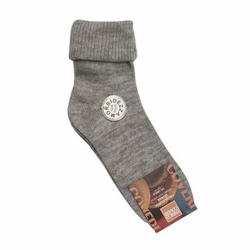 Calzino corto donna soft touch con risvolto Coveri Piumoso