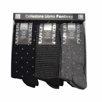 Calza lunga da uomo a fantasia Coveri Winter Line