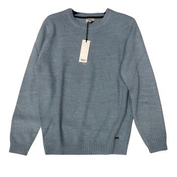 MAGLIONE GIROCOLLO UOMO IN PUNTO RISO CRANBERRY 20026  - CIAM Centro Ingrosso Abbigliamento