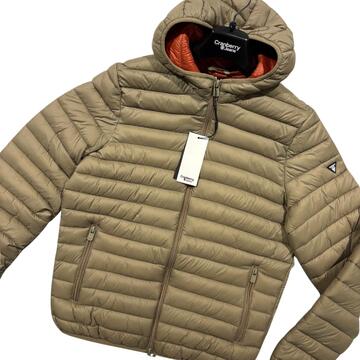 PIUMINO UOMO 100GR CON CAPPUCCIO CRANBERRY CB24003 - CIAM Centro Ingrosso Abbigliamento