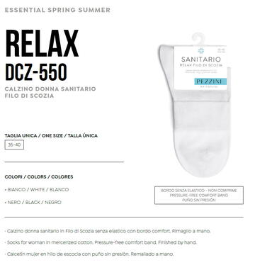 Pezzini DCZ-550 Damskie krótkie skarpetki z nicią szkocką - CIAM Centro Ingrosso Abbigliamento