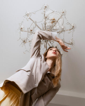 GIACCA BLAZER DOPPIOPETTO PIZZO FIORENZA AMADORI MG220.902&nbsp;