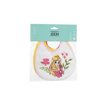 Bavaglino neonata in spugna plastificata 18x18 Disney Princess WD9668
