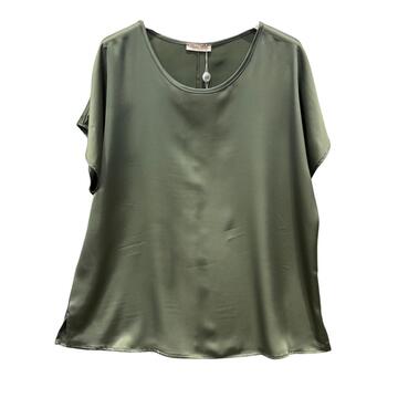 BLUSA DONNA TINTA UNITA DONNA BELLA 10886