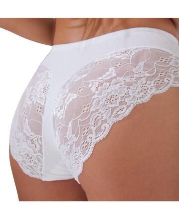 Culotte donna in microfibra e pizzo Gios art. Dori