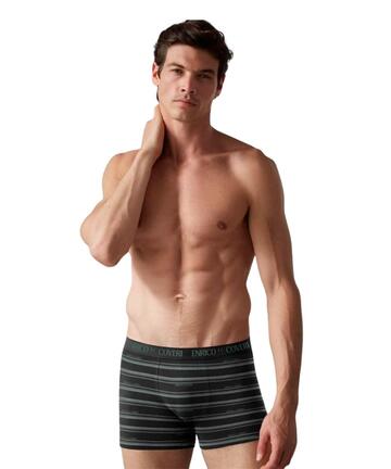 Boxer uomo in cotone elasticizzato Enrico Coveri EB1344 - CIAM Centro Ingrosso Abbigliamento