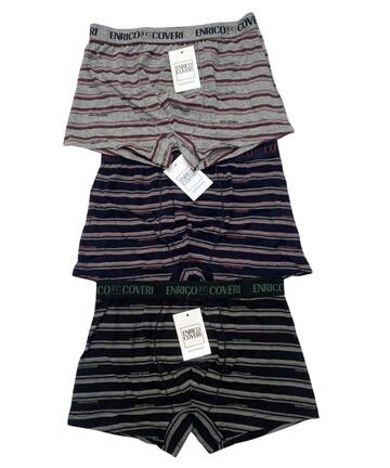 Boxer uomo in cotone elasticizzato Enrico Coveri EB1344 - CIAM Centro Ingrosso Abbigliamento