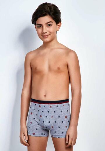 Boxer ragazzo in cotone elasticizzato Enrico Coveri EB4130 - CIAM Centro Ingrosso Abbigliamento