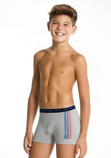 Boy's boxer in stretch cotton Enrico Coveri EB4154 - CIAM Centro Ingrosso Abbigliamento