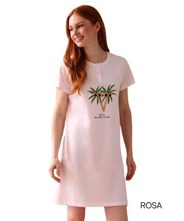 Maxi maglia donna a manica corta in jersey di cotone E. Coveri EP5326 - CIAM Centro Ingrosso Abbigliamento